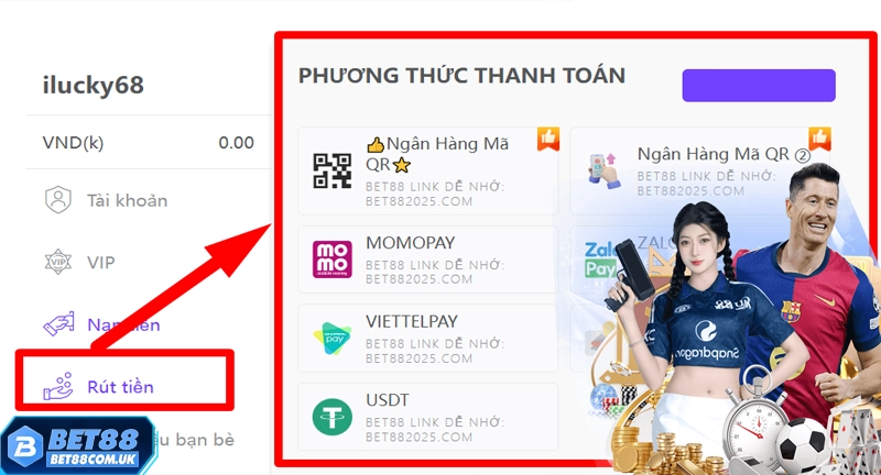 Mách Nước Cách Rút Tiền Bet88 Siêu Tốc Chỉ 3 Phút Về Tài Khoản - tx68 Mách Nước Cách Rút Tiền Bet88 Siêu Tốc Chỉ 3 Phút Về Tài Khoản - tx68